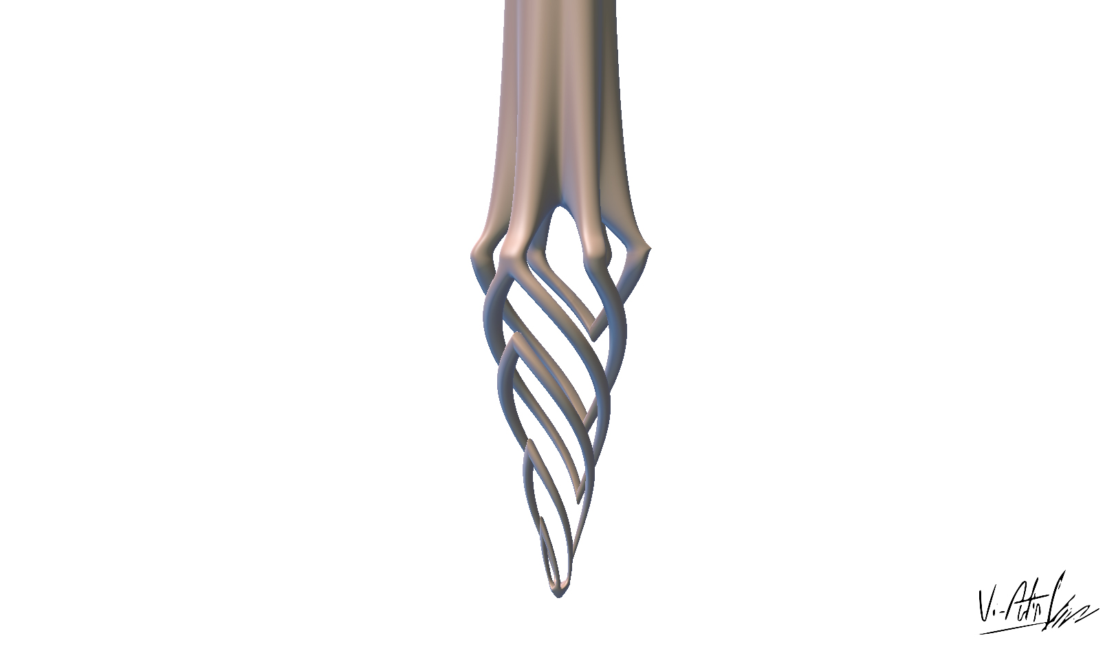 Bottom Details of Wand
